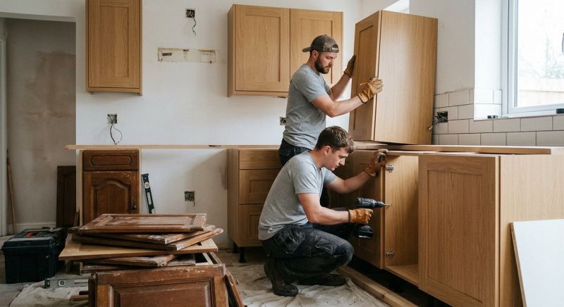 Kitchen Cupboard Replacement in Carmel, IN