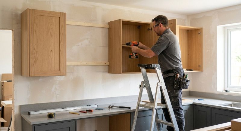 New Cabinets Installation in Carmel, IN