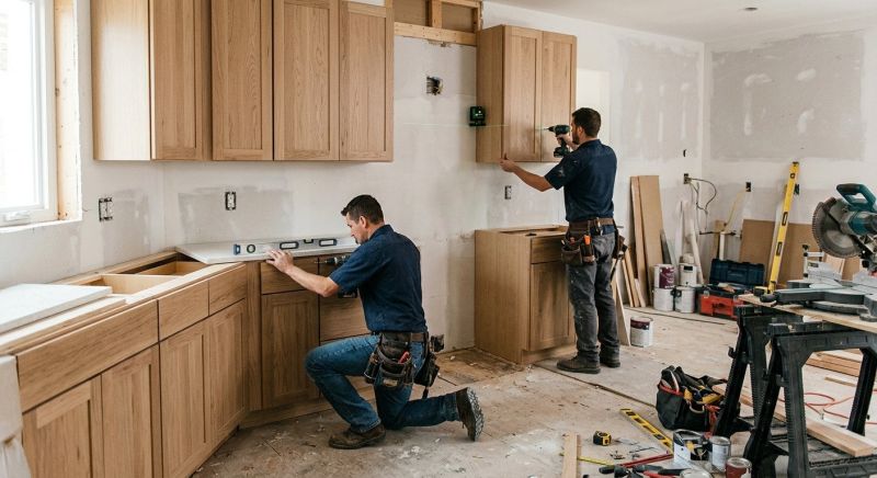 New Cabinets Installation in Kokomo, IN