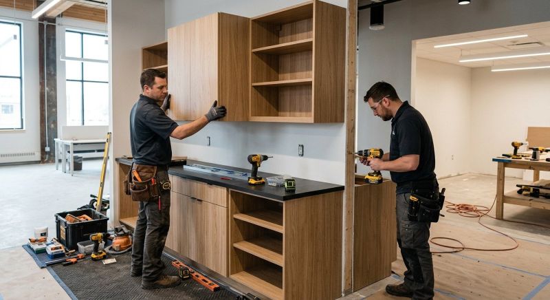 Wood Cabinet Installation in Terre Haute, IN